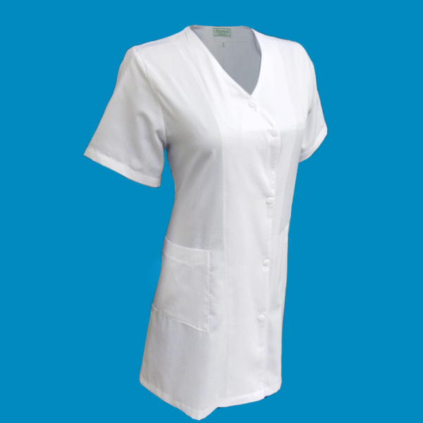 Blouse croisée femme demi manche – Image 3