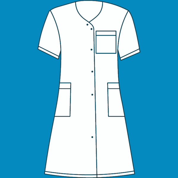 Blouse croisée femme demi manche – Image 5